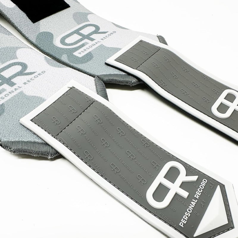 PR Personal Record Heavy Duty Premium Wrist Wraps, More Elasticity, Reinforced Stitching, Extra Wide Strap, Strong Thumb Loop, Larry Wheels Weightlifting Wraps - Image 4